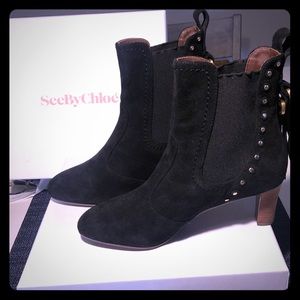 SOLD! See by Chloe boots. NWB only worn twice.